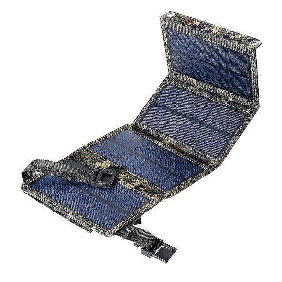 Foldable Solar Panel Solar Cell With Usb Output Solar Charger For Camping Cell Phone Tablet Devices