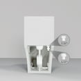 thumbnail image 6 of KK KE KING Water Saving 0.8/1.28 GPF Dual-Flush Elongated One-Piece Toilet, 12'' Rough-in, 6 of 17