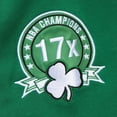 thumbnail image 6 of Men's Mitchell & Ness Heather Gray Boston Celtics Hardwood Classics All Over 4.0 Pullover Sweatshirt, 6 of 7