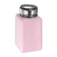 thumbnail image 3 of Uxcell Solvent Alcohol Dispenser 200ml(6.7oz) Push Down Liquid Dispenser Pump with Stainless Steel Lid, Pink, 3 of 6