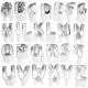 thumbnail image 1 of 1 Set of Alphabets Cookie Cutters English Letter Biscuit Fondant Cutters Stainless Steel Baking Cutters, 1 of 4