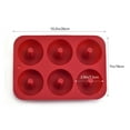 thumbnail image 2 of Fruit Snack Molds Silicone Silicone Donut Baking Pan Non-Stick Mold Dishwasher Decoration Tools, 2 of 2