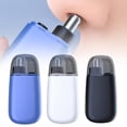 thumbnail image 3 of Tondeuse à Poils de Nez, Noir/bleu/blanc, Acier Inoxydable + Corps en ABS, Lames Lavables, 5V 3.7W, Design Portable et Compact, Tête Étanche, Adapté pour Usage Domestique et de Voyage, 3 of 8
