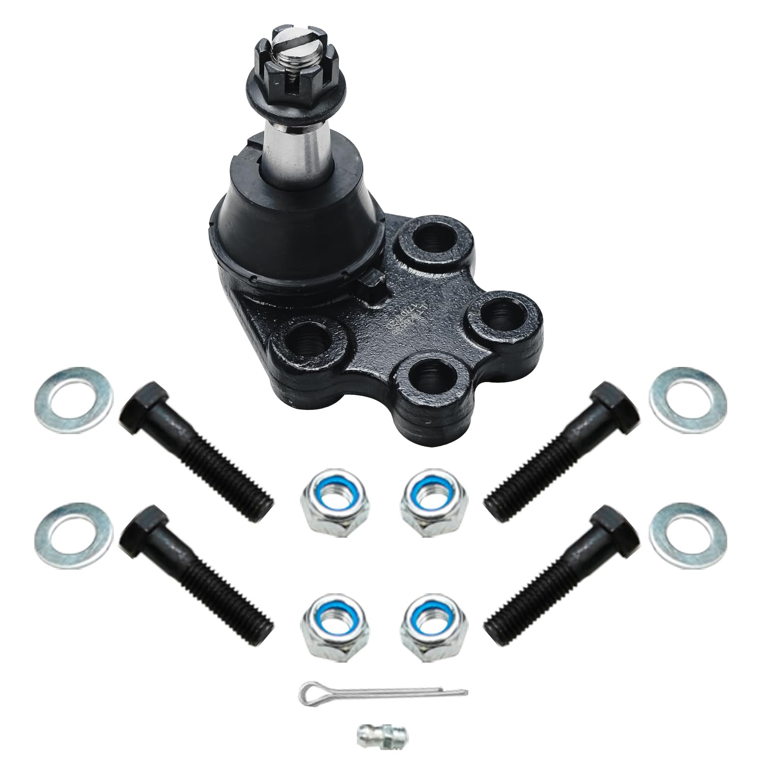 Detroit Axle - Front Lower Ball Joints for RWD 1999-2006 Chevrolet GMC Sierra Silverado 1500 1999 2000 2001 2002 2003 2004 2005 2006, 2 Lower Suspension Ball Joints Pair Set 2005 2007 Replacement
