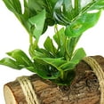 TUMALL Mini Potted Plant Artificial Potted Green Plants for Indoor
