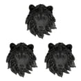 thumbnail image 1 of Advancent Resin Lion Head Statue Office Living Animal Room Gift Sculpture Type1 NO1, 1 of 6
