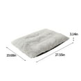 thumbnail image 2 of Clearance,aoksee Plush Pet Bed and Dog Crate Pad, M, 19.68x27.55x3.14 inch, Ideal for Dog Crates Machine Wash, 2 of 2