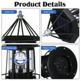 thumbnail image 3 of WASHWEPE Farol Solar De Jardín Para Patio Exterior, 3 of 8