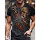 thumbnail image 1 of Camiseta Hip Hop Black Soul Street para hombre, camiseta de verano con garra de fantasma Harajuku, camiseta holgada de moda con estampado 3D de manga corta, ropa informal Tan Jianjun unisex, 1 of 2