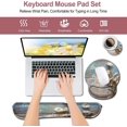 Mouse Pad For Women, Ergonomic Gel Mouse Pad, Keyboard Wrist Rest