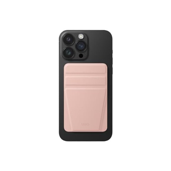 UNIQ LYFT Tarjetero para iPhone magnético Piel sintética