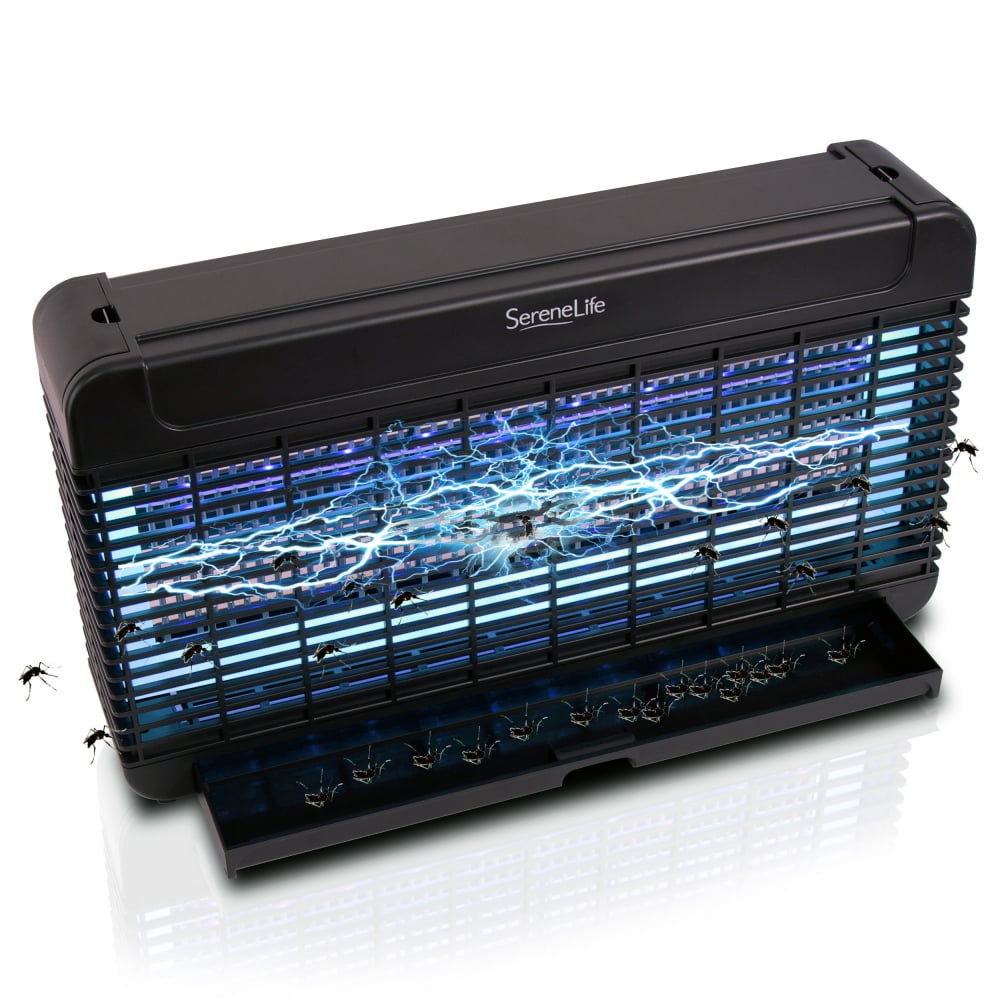 SereneLife PSLBZ56 Electric Bug Zapper Indoor Plugin Pest Control