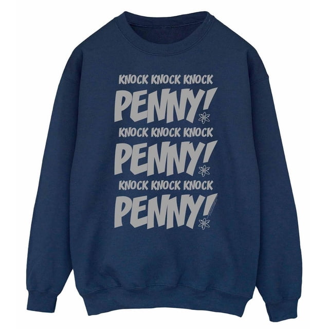 The Big Bang Theory Sweat-Shirt pour Femme Knock Penny Sheldon