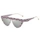 thumbnail image 2 of Marco plástico de sol del espejo del triángulo de los hombres de s mujeres Lente de marco Macarena Gafas de sol de estilo vintage para mujer, 2 of 6