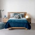 thumbnail image 4 of Ultra-Soft Queen Size Sherpa Blanket, Cozy Blanket, 79" x 88", Machine Washable, 4 of 7