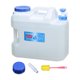 thumbnail image 4 of Contenedor de almacenamiento de agua potable perfecl 18L para acampar tanque portátil, 4 of 8