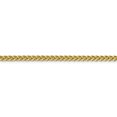 thumbnail image 3 of 14k Yellow Gold 18 Inch 4.3mm 3 Wire Wheat Chain Necklace Pendant Charm Spiga, 3 of 9