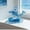 Blue, variant on Crystal Stacked 3D Building Stickers, Cute 3D Stacked Stickers, Coral Sea Ferris Wheel Bunny Hamburger Stackables Tickers for Journaling, Diy Decoration Tiny Mini Scenes Phone Case Decoration