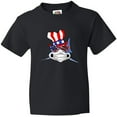 thumbnail image 3 of Inktastic 4th of July Patriot Shark Youth T-Shirt, 3 of 5