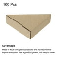thumbnail image 3 of Unique Bargains Adjustable Cardboard Corner Protector, 7x7x3cm Cardboard Edge Protector Pack of 100, 3 of 5