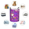 thumbnail image 6 of Goofa Peace Love and Dove Flower Power Printed Circular Hamper,Laundry Basket with Handles,Storage Baskets Foldable,Large Capacity Laundry Hamper-Medium, 6 of 8