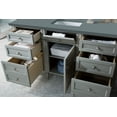 thumbnail image 5 of James Martin Furniture  60 in. Brittany Single Vanity with 3 cm Cala Blue Quartz Top, Victory Blue, 5 of 7
