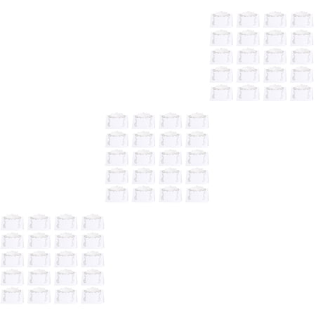 Set of 3 Paper Place Card Wedding Seating Chart Table Cards