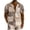 Khaki, variant on VSSSJ Men's Hawaiian Shirt Casual Button Down Summer Lapel Collar Shirt Short Sleeve Loose Comofortable Vacation Beach Shirts Pink XXXL