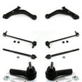 thumbnail image 1 of Front Suspension Control Arm and Ball Joint Assembly Steering Tie Rod End Stabilizer Link Kit (8Pc) for Car Ford Escape Mazda Tribute Mercury Mariner - Left Right Side (Driver Passenger) K72-100130, 1 of 2
