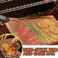 thumbnail image 6 of Outdoor Picnic Barbecue BBQ Grill Mesh Bag - Reusable Non-Stick Grilling Pouch, 6 of 8