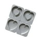 thumbnail image 1 of Toystoory 4 ranuras Chocolate Candy Sugar Loving Slots Chocolate Corazón Estrellas Jabón en forma Kits para hacer jabón No.01, 1 of 6