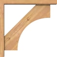 thumbnail image 3 of Ekena Millwork 3 1/2"W x 22"D x 22"H Westlake Block Smooth Bracket w/ Offset Brace, Western Red Cedar, 3 of 25