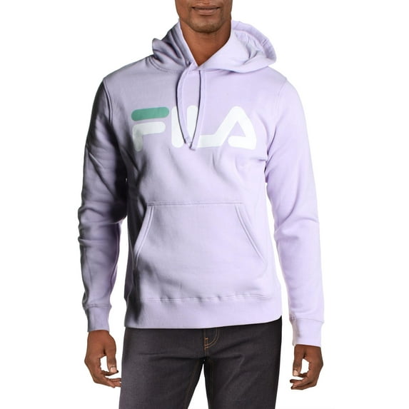 Fila Mens Fiori Logo Long Sleeves Hoodie