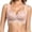 Pink, variant on Seamless Lace Backless Bra Push Up Lifting Fixed Cup Vest Style Wirefree Mesh Sports Bra Womens Bras plus Size Women Bras Wireless Padded Sports Bra Padded, Size M