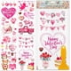 thumbnail image 1 of 4 láminas de calcomanías para decorar muebles con diseño de San Valentín: corazones, corazones y diseños UV., 1 of 9