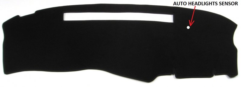 Fits 03-05 Chevrolet S10 Blazer/GMC Sonoma Dashboard Mat Pad Dash Cover- Black