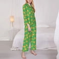 thumbnail image 3 of Sikiie Pumpkin Leaves Pajamas for Women Set, Womens Pajama Sets, Lounge Sets for Women, 2pjs for Women-XX-Large, 3 of 7