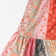 thumbnail image 6 of Gubotare Girl Summer Dress Little Girls Dress Short Sleeve Toddler Summer Sundress Size 6-7 (Red,6-7 Years), 6 of 7