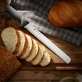thumbnail image 2 of KUTLER Professional 12-inch Stainless Steel Bread Knife and Cake Slicer with Serrated Blade, 2 of 7