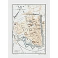 thumbnail image 3 of Baedeker 11x14 Black Modern Framed Museum Art Print Titled - Ypres Belgium Europe - Baedeker 1910, 3 of 5