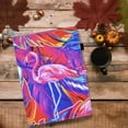 thumbnail image 6 of Allytech Case for Universal 7.5-8.5 Inch Tablets, Flip PU Leather Anti-Slip Stand Magnetic Snap Card/Pen Holder Cover for Galaxy Tab 8.0 inch/ZenPad 8.0"/EWT816-BL & Around 8" Models, Pink Flamingo, 6 of 6