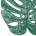 thumbnail image 5 of Home Details Set of Four Leaf Shape Table Place Mat, Green, 5 of 5