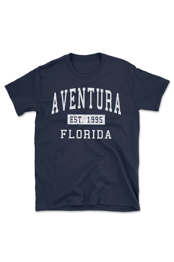 Aventura Florida Classic Established Men's Cotton T-Shirt