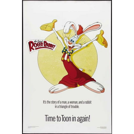 UPC: 0671863521621 | Who Framed Roger Rabbit – movie POSTER (Style F) (27  x 40 ) (1988)