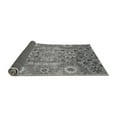 thumbnail image 2 of Ahgly Company Indoor Round Abstract Gray Modern Area Rugs, 8' Round, 2 of 4