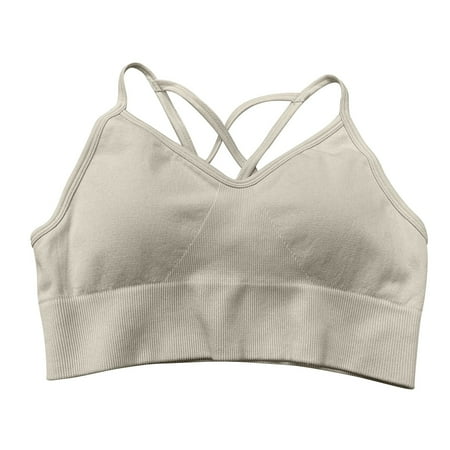 

Pedort Wacoal Strapless Bras For Women Womens Pure Comfort Bralette with Lace Trim Pullover Wireless Bra Lace Racerback Grey M