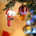 thumbnail image 4 of Ganfancp 26 Adornos de Navidad 26 Adornos de Letras Adornos Rojos para El Árbol de Navidad Adornos Colgantes de Letras Alfabeto Decoraciones Del Árbol de Navidad para El Hogar Rebajas Hoy Liquidación, 4 of 7