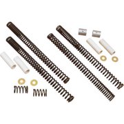 Burly Brand Lowboy Fork Lowering Kit 39mm - Lowers 1 or 2 with Tunable Preload, Progressively Wound Springs (B28-105)