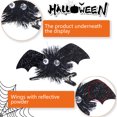 thumbnail image 3 of Luckky 1Pcs Halloween Hair Accessories Headdress Halloween Glitter Bows Spider Hair Clip Barrette Glitter Hair Clip Girls Party Dance Hair Barrettes (Black), 3 of 7