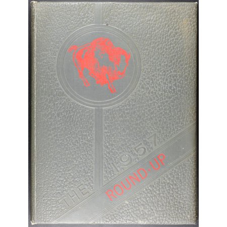 (Custom Reprint) Yearbook: 1957 Stanton High School - Roundup Yearbook (Stanton TX)